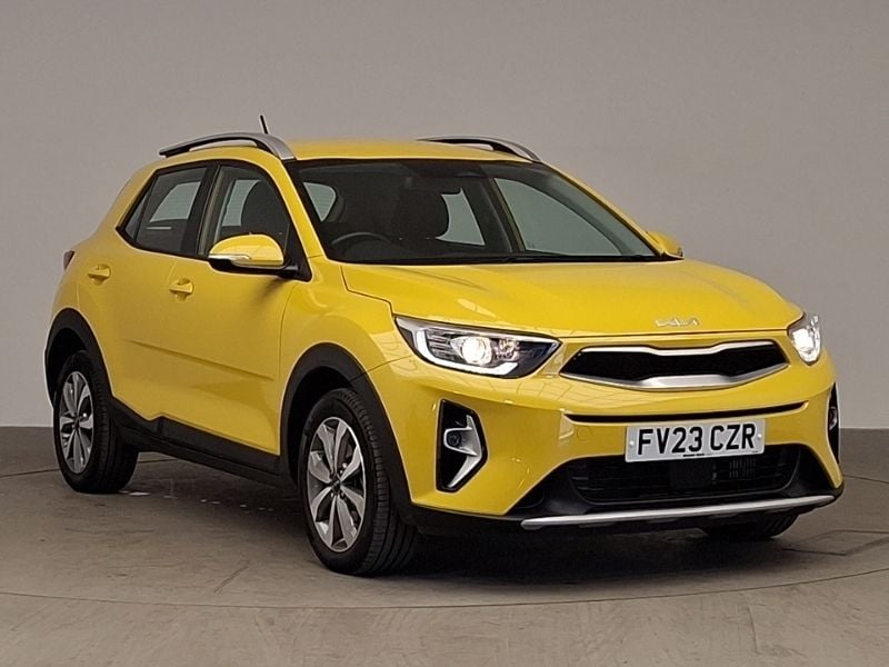 Yellow Used 2023 Kia Stonic 2 SUV | £15,498 (Fair price) - Image 1/4