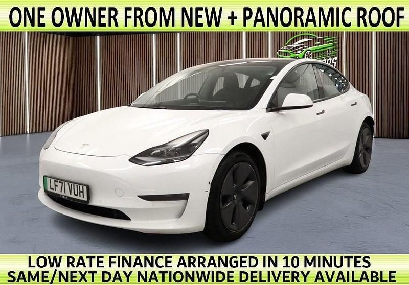 White Used 2021 Tesla Model 3 Sedan | £14,888 (Fair price) - Image 1/4