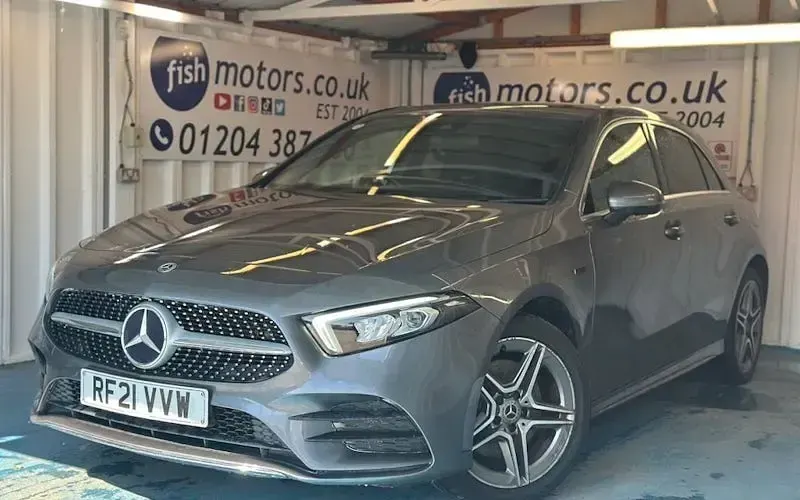 Used Mercedes A250 AMG line 218 HP (160 kW) 2021 Hatchback