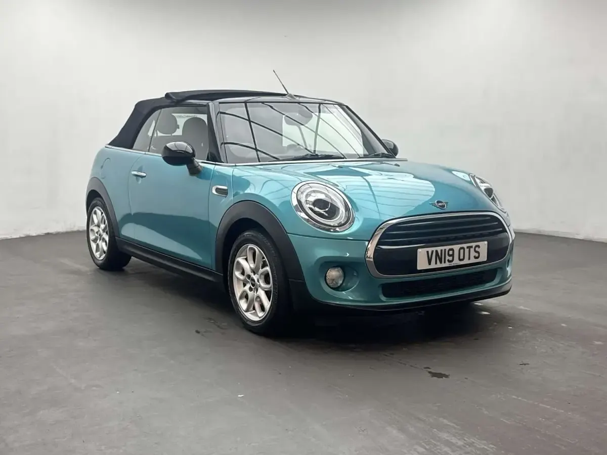 Used Mini Cooper Cabriolet Classic 136 HP (100 kW) 2019 Turquoise Cabriolet