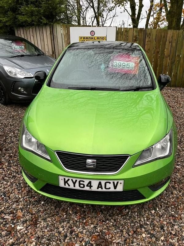 Green Used 2014 Seat Ibiza Hatchback | £3,995 (Good price) - Image 1/4