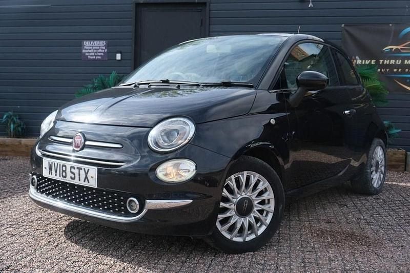 Gebraucht Fiat 500 Lounge 69 PS (50 kW) 2018 Schwarz Kleinwagen