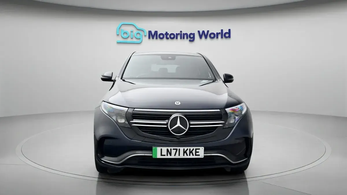 Used Mercedes EQC400 AMG Line Premium 300 kW (408 HP) 2022 Blue SUV
