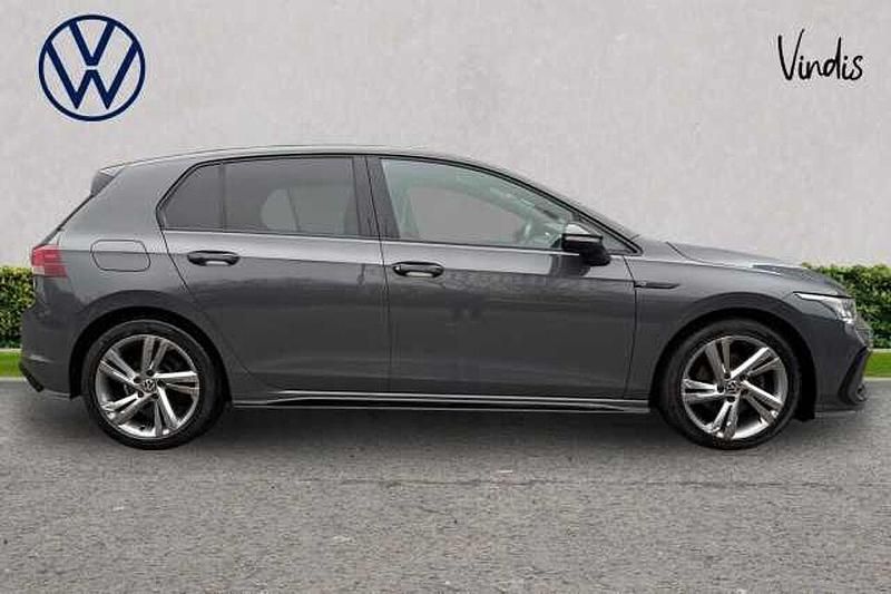 Used VW Golf VIII R-line 130 HP (95 kW) 2021 Grey Hatchback