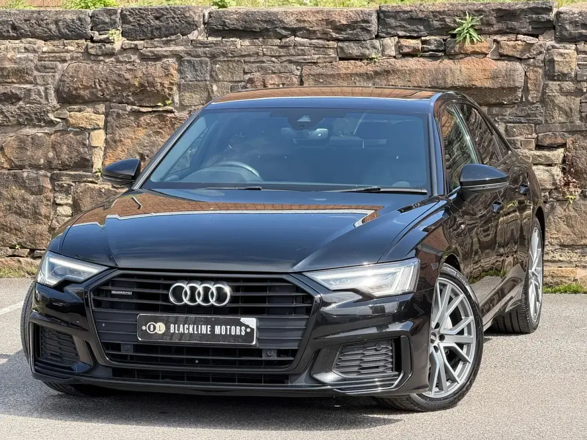 Used Audi A6 Black Edition 204 HP (150 kW) 2019 Black Sedan