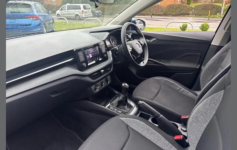 Used Skoda Fabia Comfort 79 HP (58 kW) 2022 Blue Hatchback