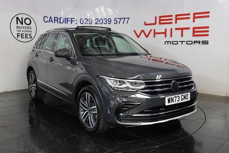 Grey Used 2023 VW Tiguan Elegance SUV | £25,988 (Fair price) - Image 1/4