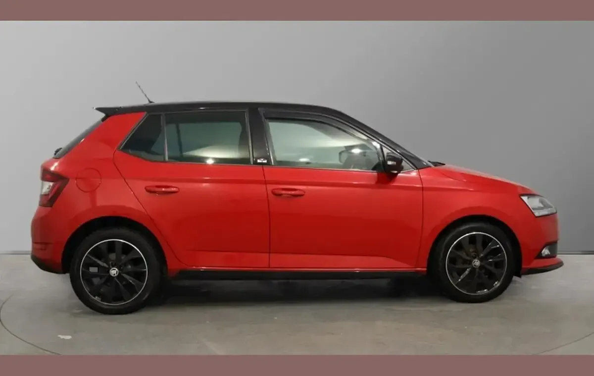 Used Skoda Fabia Monte Carlo 95 HP (69 kW) 2021 Red Hatchback