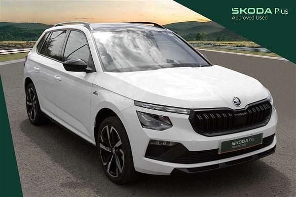 White Used 2024 Skoda Kamiq Monte Carlo SUV | £22,522 (Expensive) - Image 1/4
