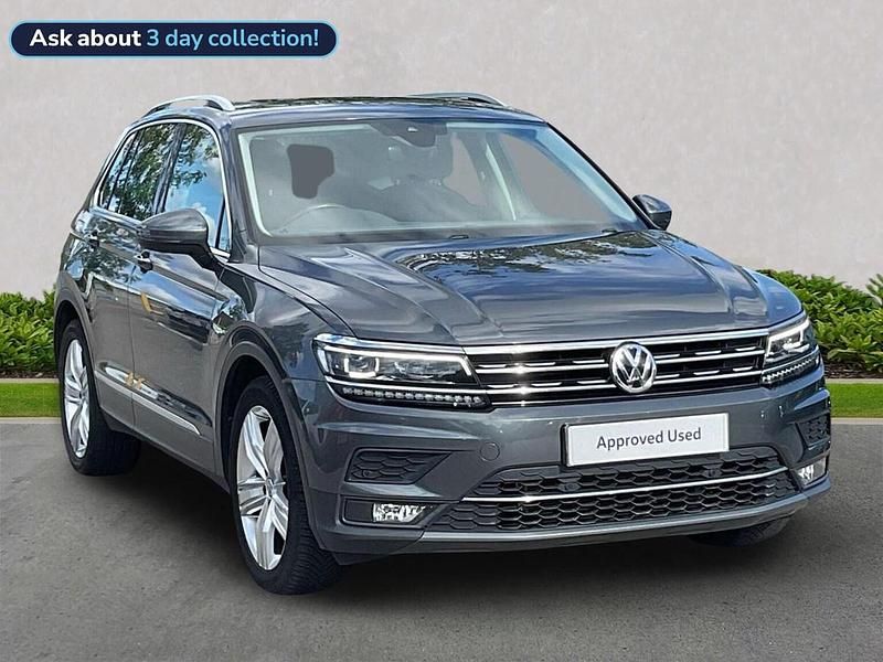 Grey Used 2020 VW Tiguan SEL SUV | £19,489 (Fair price) - Image 1/4