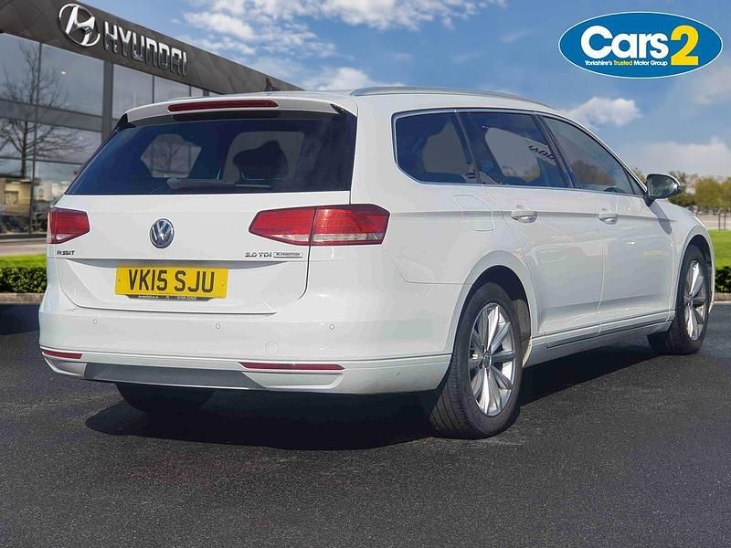 Begagnad VW Passat Business 2015 Vit Kombi