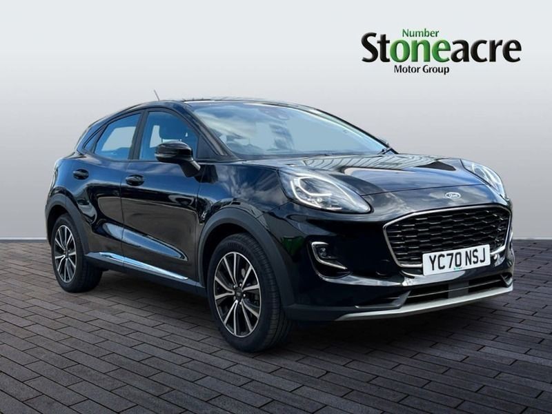 Black Used 2020 Ford Puma Titanium Coupe | £20,650 (A bit pricey) - Image 1/4