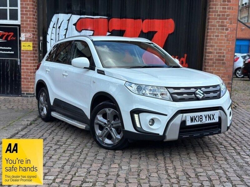 White Used 2018 Suzuki Vitara SZ-T SUV | £12,035 (Fair price) - Image 1/4