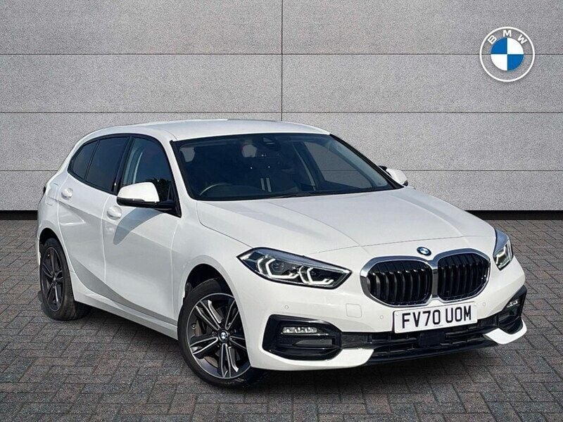 White Used 2021 BMW 118 Sport Line Hatchback | £18,490 (Good price) - Image 1/4