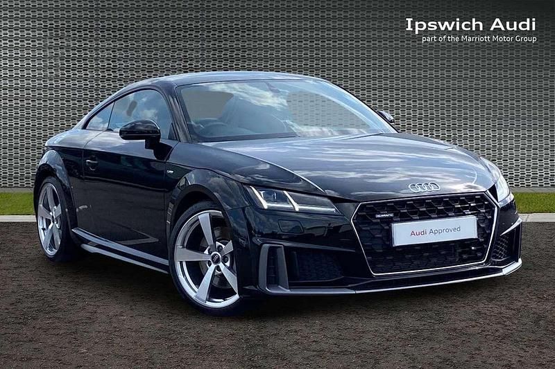 Black Used 2023 Audi TT S-Line Coupe | £32,788 (Expensive) - Image 1/4