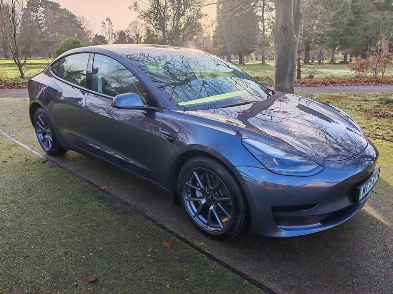 Usado Tesla Model 3 Standard Range 366 kW (498 HP) 2021 Cinzento Sedan