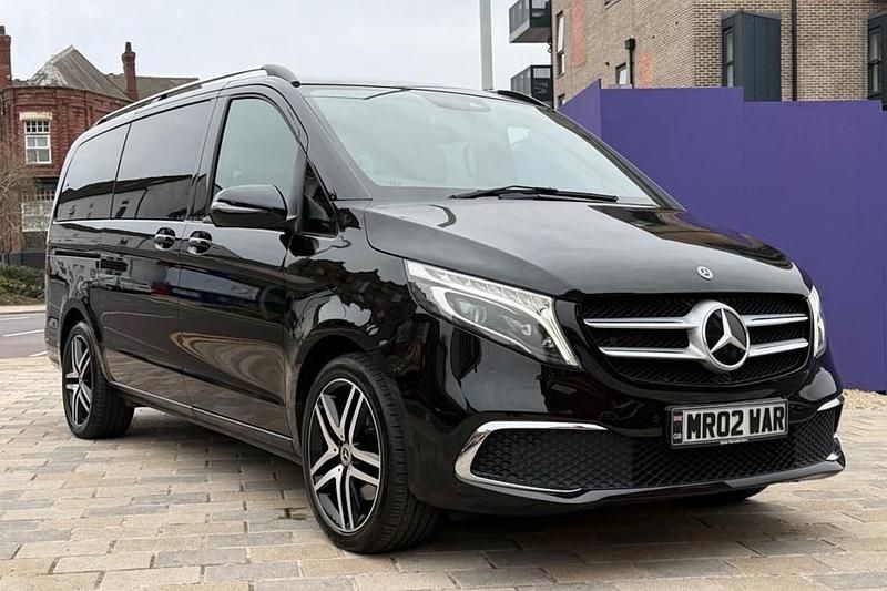 Used Mercedes V220 163 HP (119 kW) 2021 Black MPV