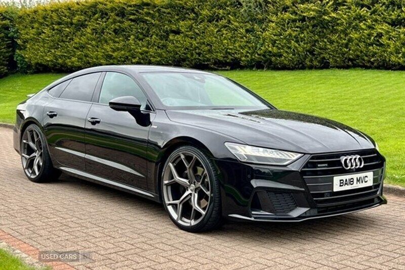 Black Used 2018 Audi A7 Sportback S-Line Hatchback | £21,995 (Expensive) - Image 1/1