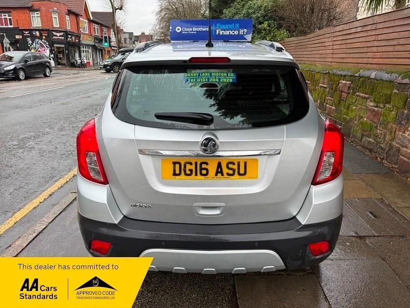 Used Vauxhall Mokka S 115 HP (84 kW) 2016 Silver SUV