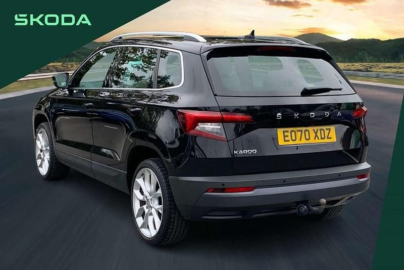 Used Skoda Karoq 150 HP (110 kW) 2020 Black SUV