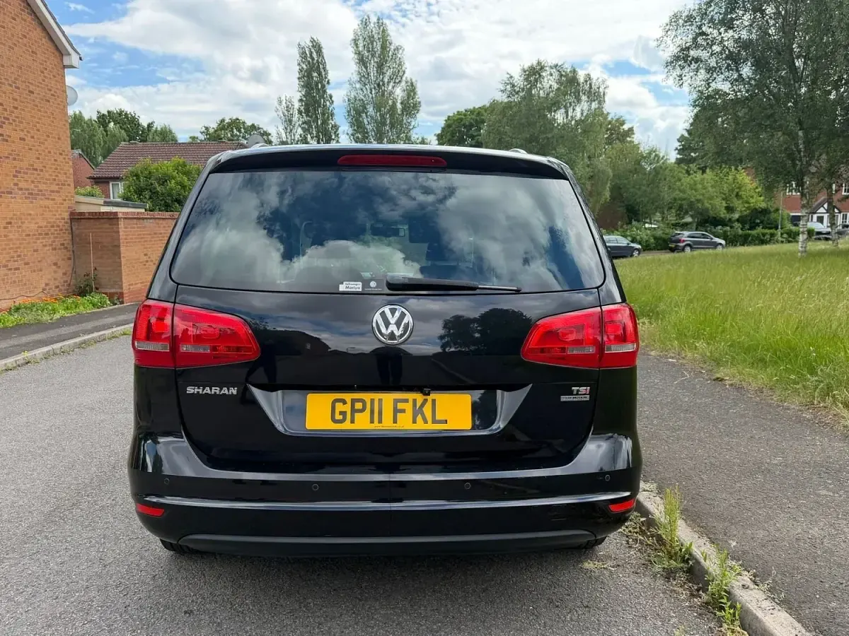 Used VW Sharan 150 HP (110 kW) 2011 Black MPV