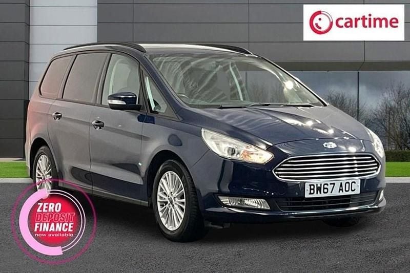 Blue Used 2018 Ford Galaxy Zetec MPV | £11,250 (Fair price) - Image 1/1