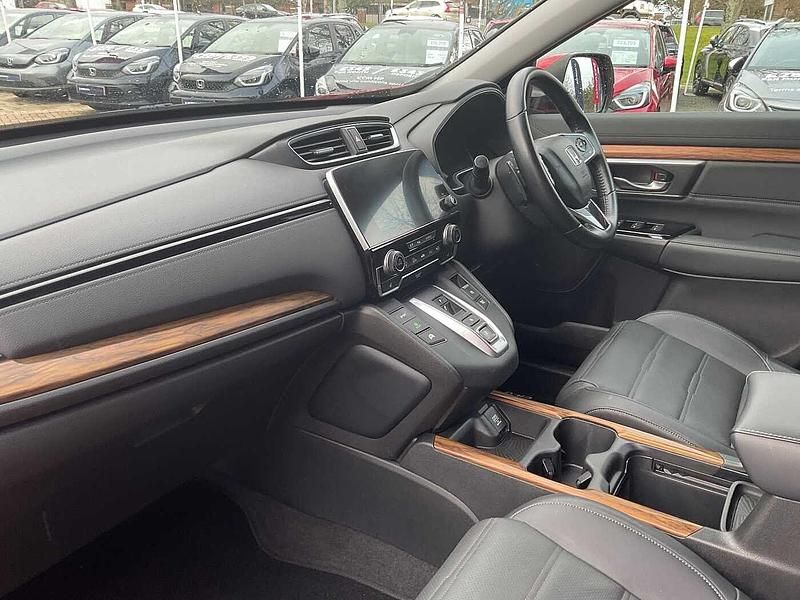 Used Honda CR-V Hybrid 184 HP (135 kW) 2020 Red SUV