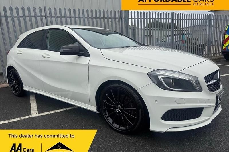 White Used 2015 Mercedes A200 AMG Hatchback | £9,950 (A bit pricey) - Image 1/1