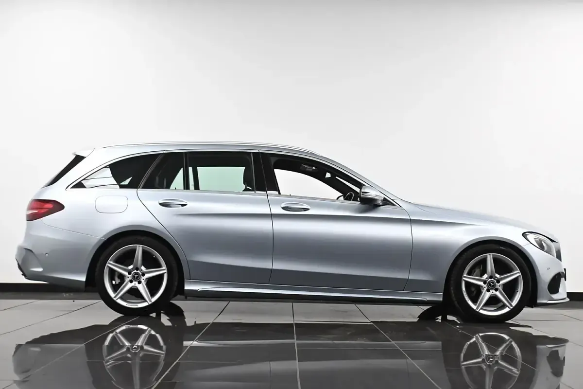 Used Mercedes C220 AMG line 2017 Silver Estate