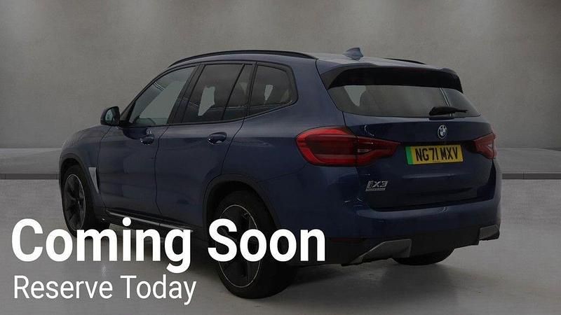 Used BMW iX3 Shadowline 210 kW (286 HP) 2021 Blue SUV