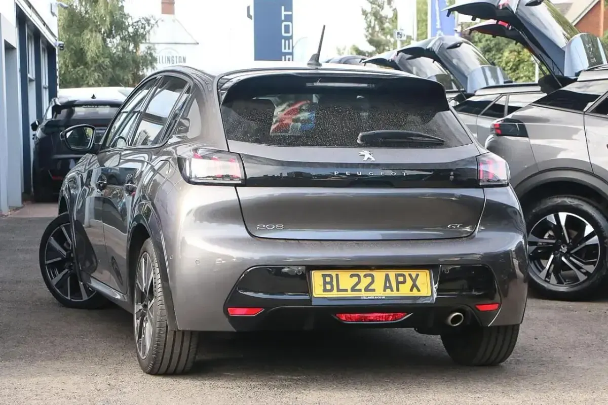 Used Peugeot 208 GTi 101 HP (74 kW) 2022 Grey Hatchback