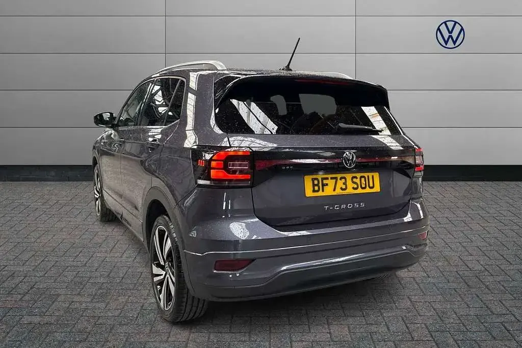 Used VW T-Cross R-line 110 HP (80 kW) 2023 Grey SUV