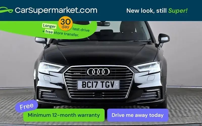 Usado Audi A3 e-tron Premium 150 CV (110 kW) 2017 Negro Utilitario