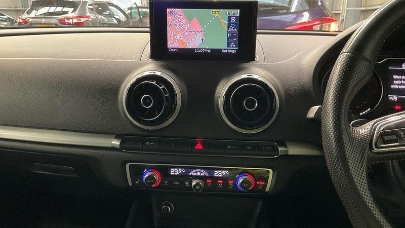 Used Audi A3 S-Line 2014 Blue Hatchback