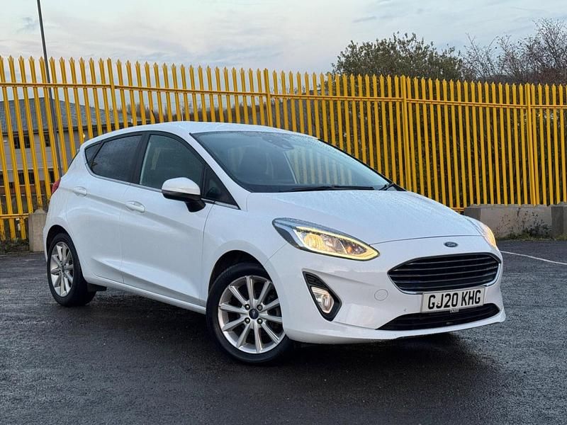 White Used 2020 Ford Fiesta Titanium Hatchback | £6,990 (Fair price) - Image 1/4