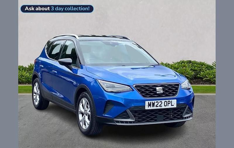 Blue Used 2022 Seat Arona FR SUV | £13,499 (Fair price) - Image 1/4