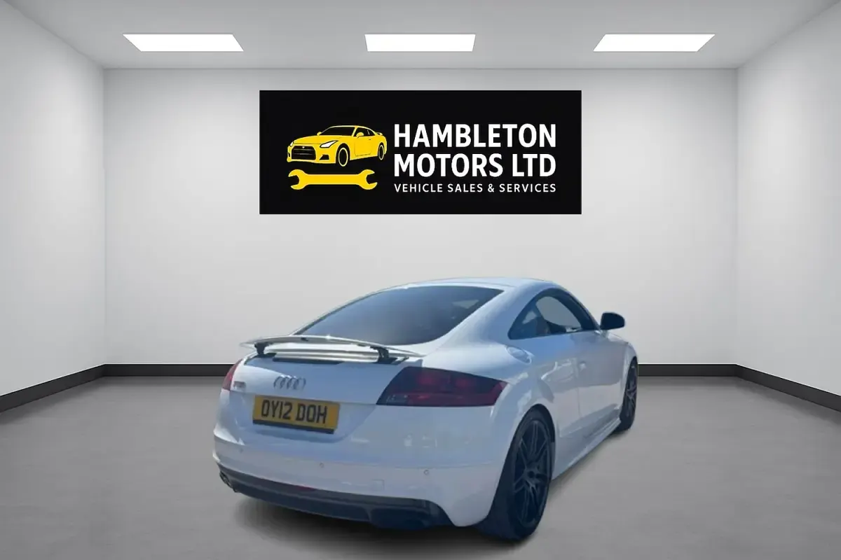 Used Audi TTS Black Edition 272 HP (200 kW) 2012 White Coupe