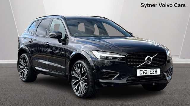 Black Used 2021 Volvo XC60 R-Design Pro SUV | £31,000 (Good price) - Image 1/4