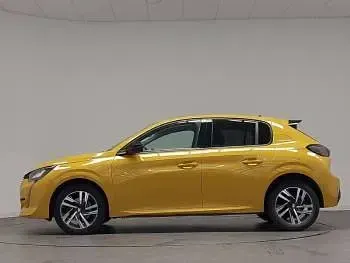 Used Peugeot 208 Allure+ 129 HP (94 kW) 2023 Yellow Hatchback