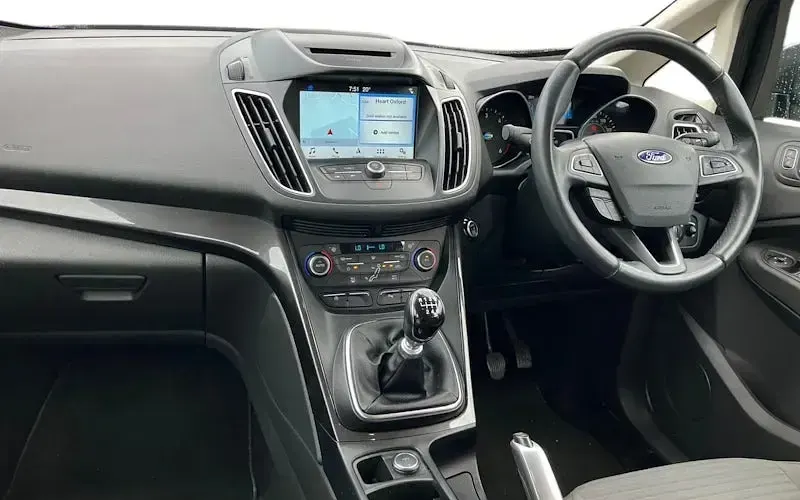 Used Ford Grand C-Max Titanium 120 HP (88 kW) 2018 Grey MPV