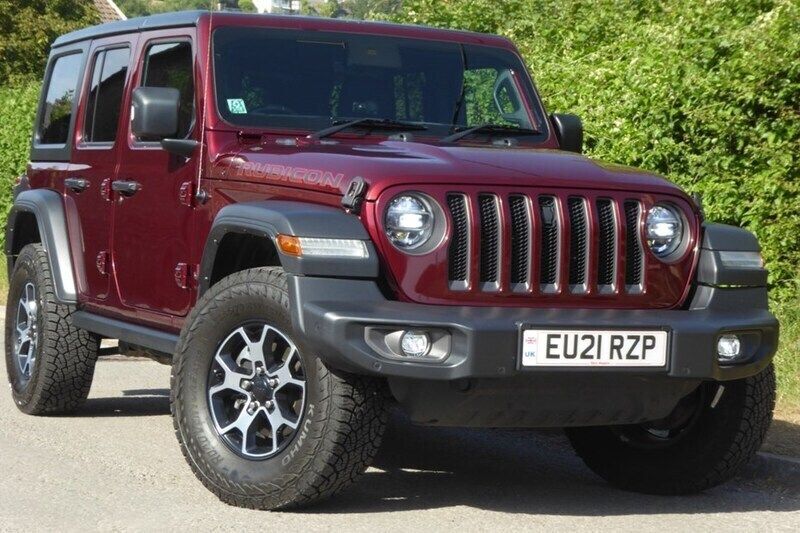 Used 2021 Jeep Wrangler Unlimited Rubicon SUV | £36,995 (Good price) - Image 1/1