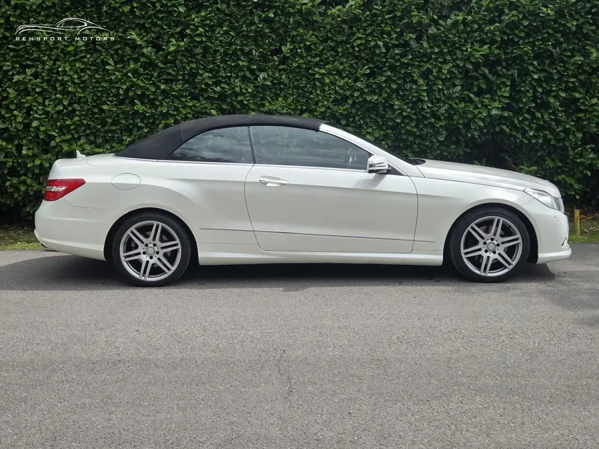 Used Mercedes E350 265 HP (194 kW) 2012 White Cabriolet