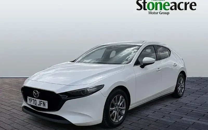 Used Mazda 3 Inclusive 180 HP (132 kW) 2019 White Hatchback