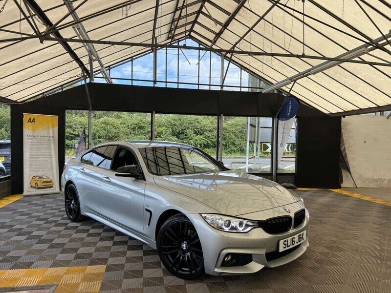 Silver Used 2016 BMW 420 M Sport Coupe | £12,300 (Fair price) - Image 1/3