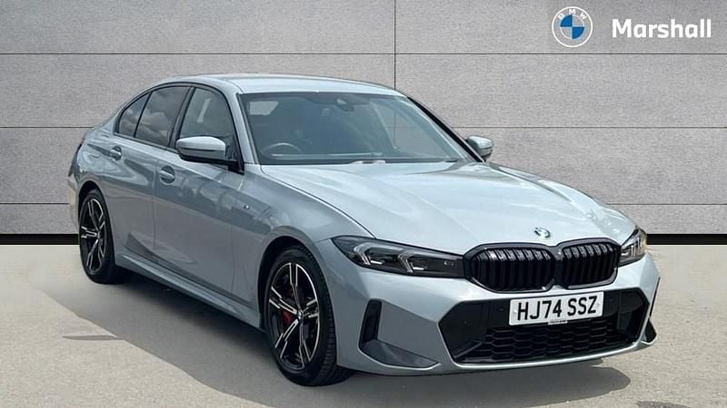 Brooklyn grey metallic Used 2024 BMW 320 M Sport Sedan | £36,079 (Expensive) - Image 1/4