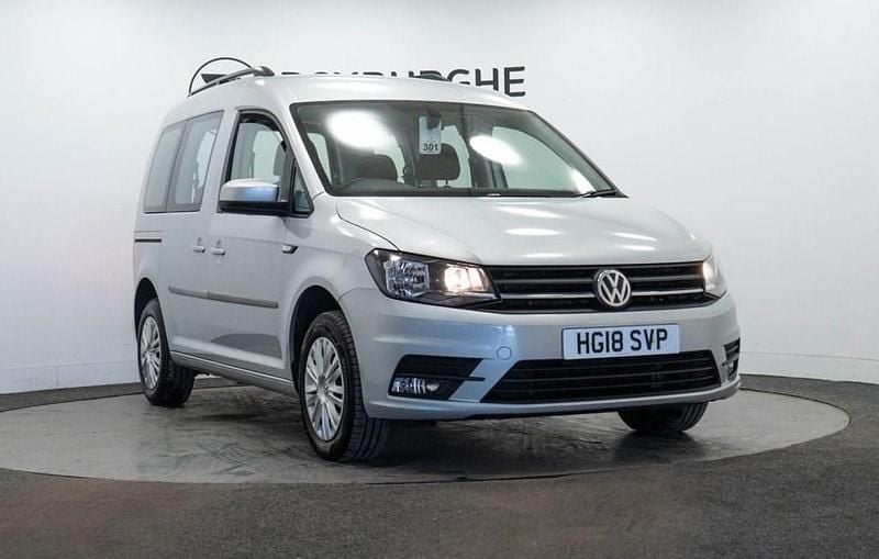 Silver Used 2018 VW Caddy S MPV | £10,750 (Good price) - Image 1/4