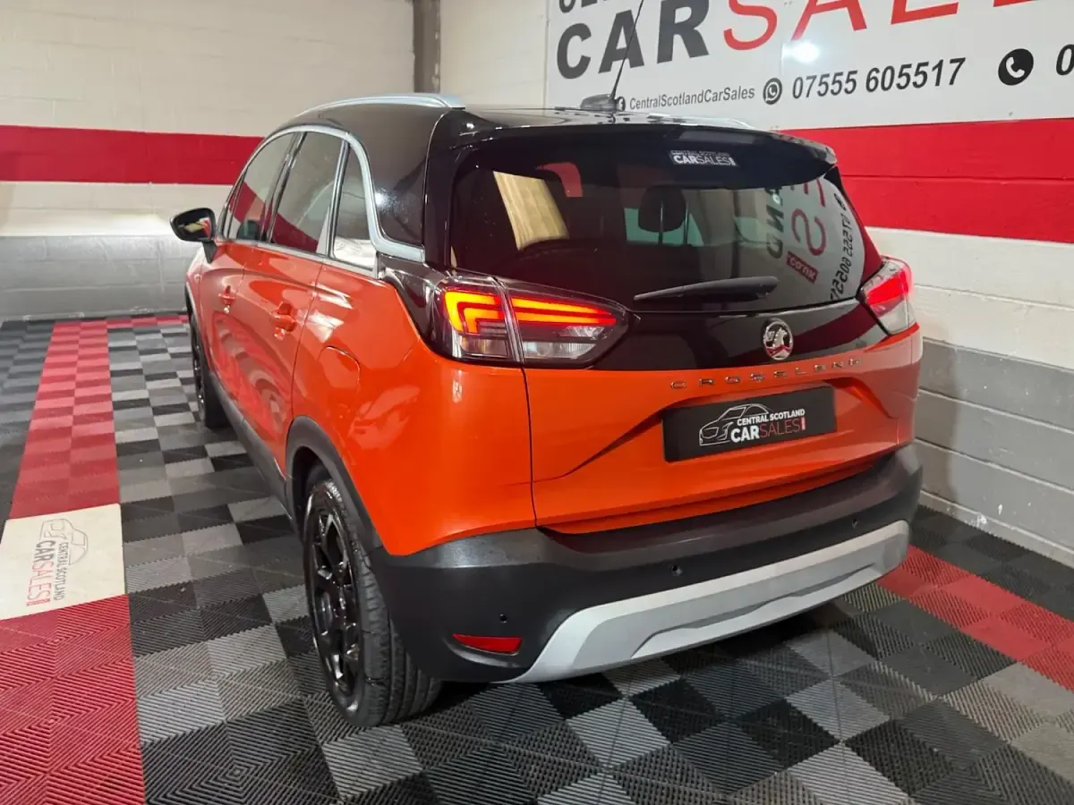 Used Vauxhall Crossland SRi 2021 Orange SUV
