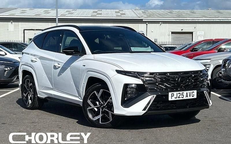 White Used 2025 Hyundai Tucson N Line SUV | £34,244 (Good price) - Image 1/4