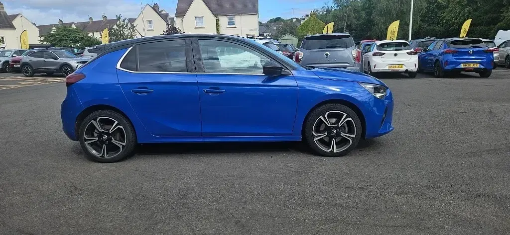 Used Vauxhall Corsa Elite 100 HP (73 kW) 2020 Blue Hatchback
