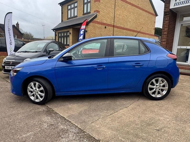 Used Vauxhall Corsa Edition 75 HP (55 kW) 2022 Blue Hatchback
